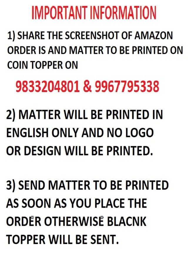 morel Coin Shape Cake Topper, Unique Cake Decoration for Birthday, Wedding, Party | Reusable Keepsake Topper, Ideal for Corporate Events, Birthdays, - Image 3